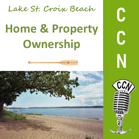 Home and property message label